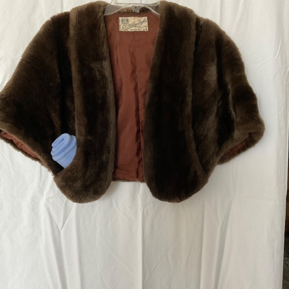 Vintage Sheared Mink Stole - Picture 2 of 5